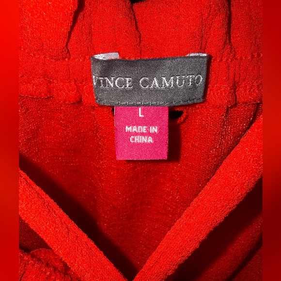 NWT Vince Camuto Off-Shoulder Red Top - Picture 5 of 6